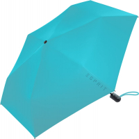 Esprit 'Easymatic' Slimline Faltschirm peacock blue