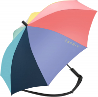 Esprit 'Slinger' Stockschirm mit Umhängeriemen AC multicolor combination