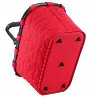 Reisenthel 'Carrybag' Einkaufskorb Alurahmen frame heart red