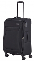 Travelite 'Chios' 4-Radtrolley erweiterbar m 67cm 2,9kg 60-66l schwarz