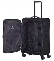 Travelite 'Chios' 4-Radtrolley erweiterbar m 67cm 2,9kg 60-66l schwarz