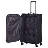 Travelite 'Chios' 4-Radtrolley erweiterbar L 78cm 3,4kg 90-97l schwarz