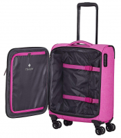 Travelite 'Adria' 4-Rad Bordtrolley s 55cm 2,4kg 34l pink