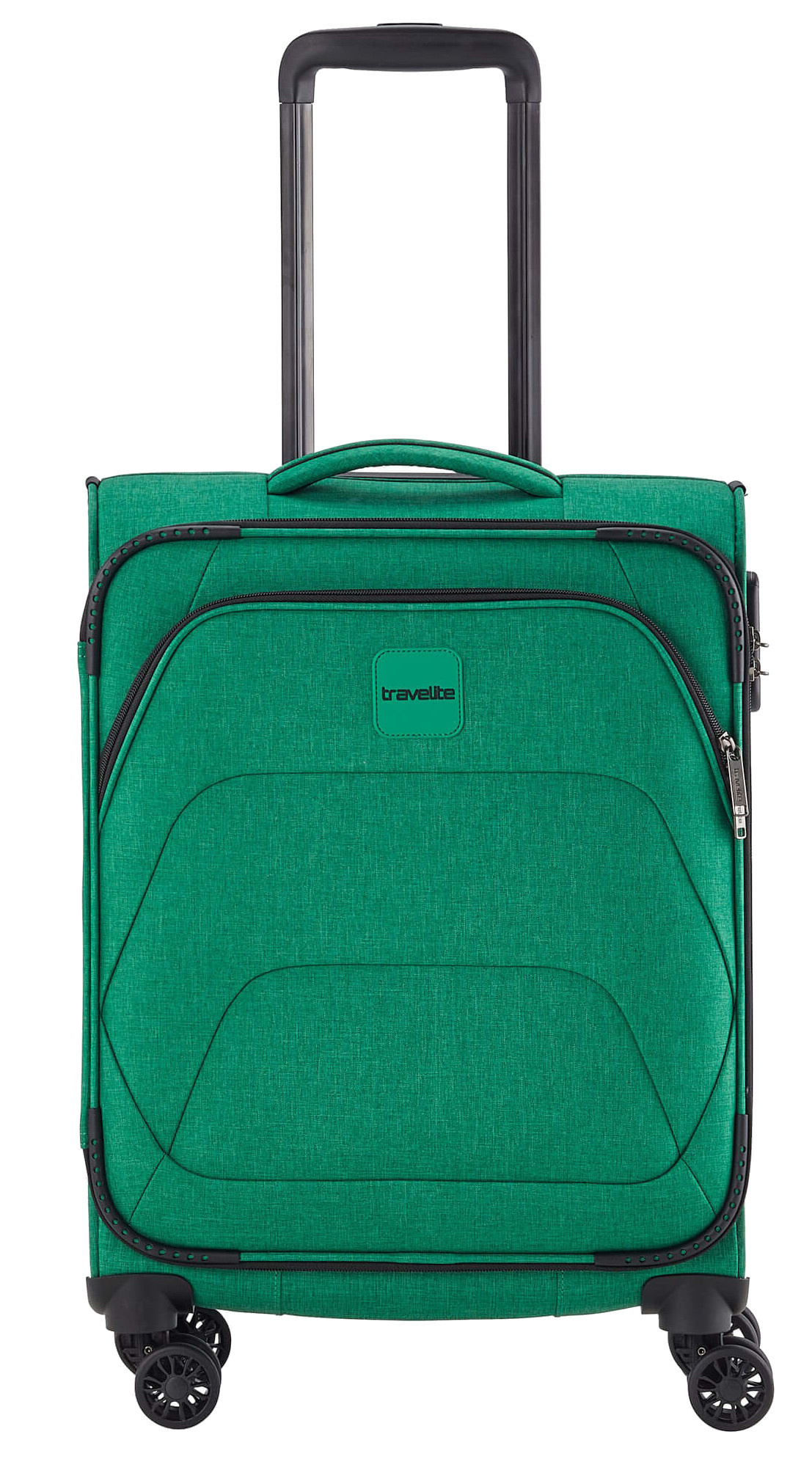 Travelite 'Adria' 4-Rad Bordtrolley s 55cm 2,4kg 34l grün