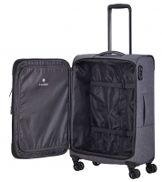Travelite 'Adria' 4-Rad Trolley M erweiterbar 67cm 2,9kg 60-66l anthrazit
