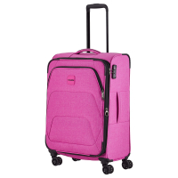 Travelite 'Adria' 4-Rad Trolley M erweiterbar 67cm 2,9kg 60-66l pink