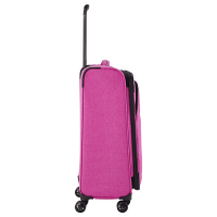 Travelite 'Adria' 4-Rad Trolley M erweiterbar 67cm 2,9kg 60-66l pink