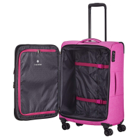 Travelite 'Adria' 4-Rad Trolley M erweiterbar 67cm 2,9kg 60-66l pink