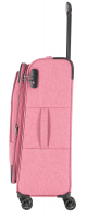 Travelite 'Boja' 4-Rad Trolley M erweiterbar 67cm 3,1kg 56-65l pink