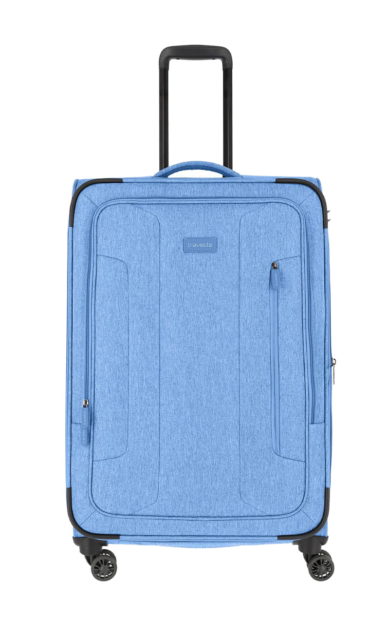 Travelite 'Boja' 4-Rad Trolley L erweiterbar 77cm 3,6kg 84-97l blau