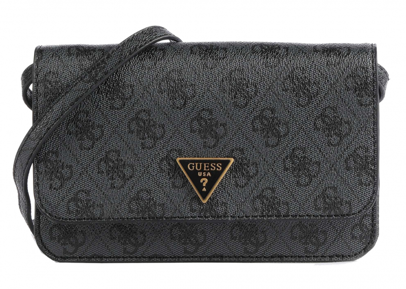 Guess 'Noelle Mini' Damentasche coal/logo