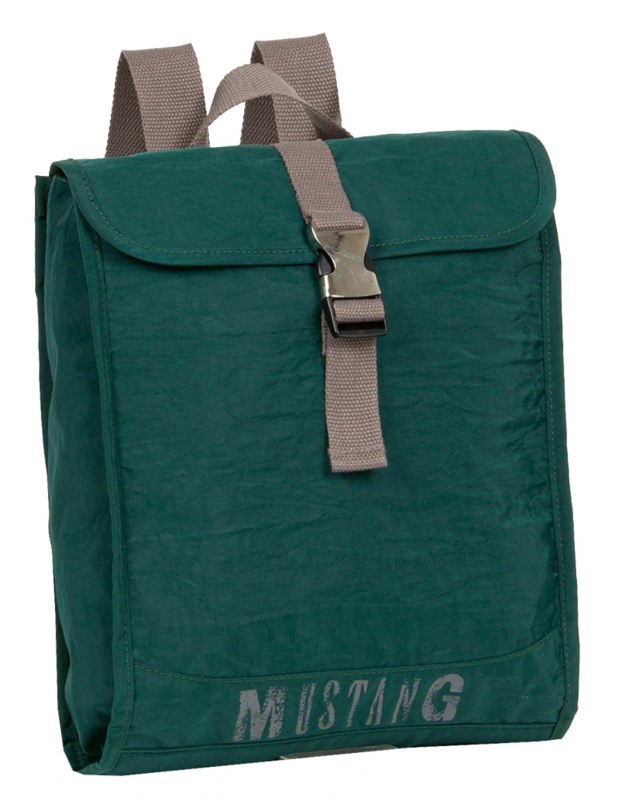 Mustang 'Crotone' Serino Rucksack klein dunkelgrün 