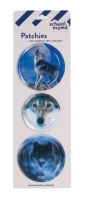 Schoolmood 'Wolf' Patchies-Set 3-tlg.