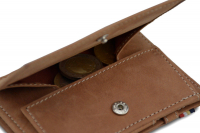 Garzini Essenziale 'Coin Pocket Magic Wallet' Camel Brown