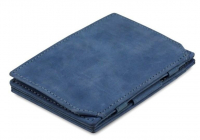 Garzini Essenziale 'Coin Pocket Magic Wallet' Sapphire Blue