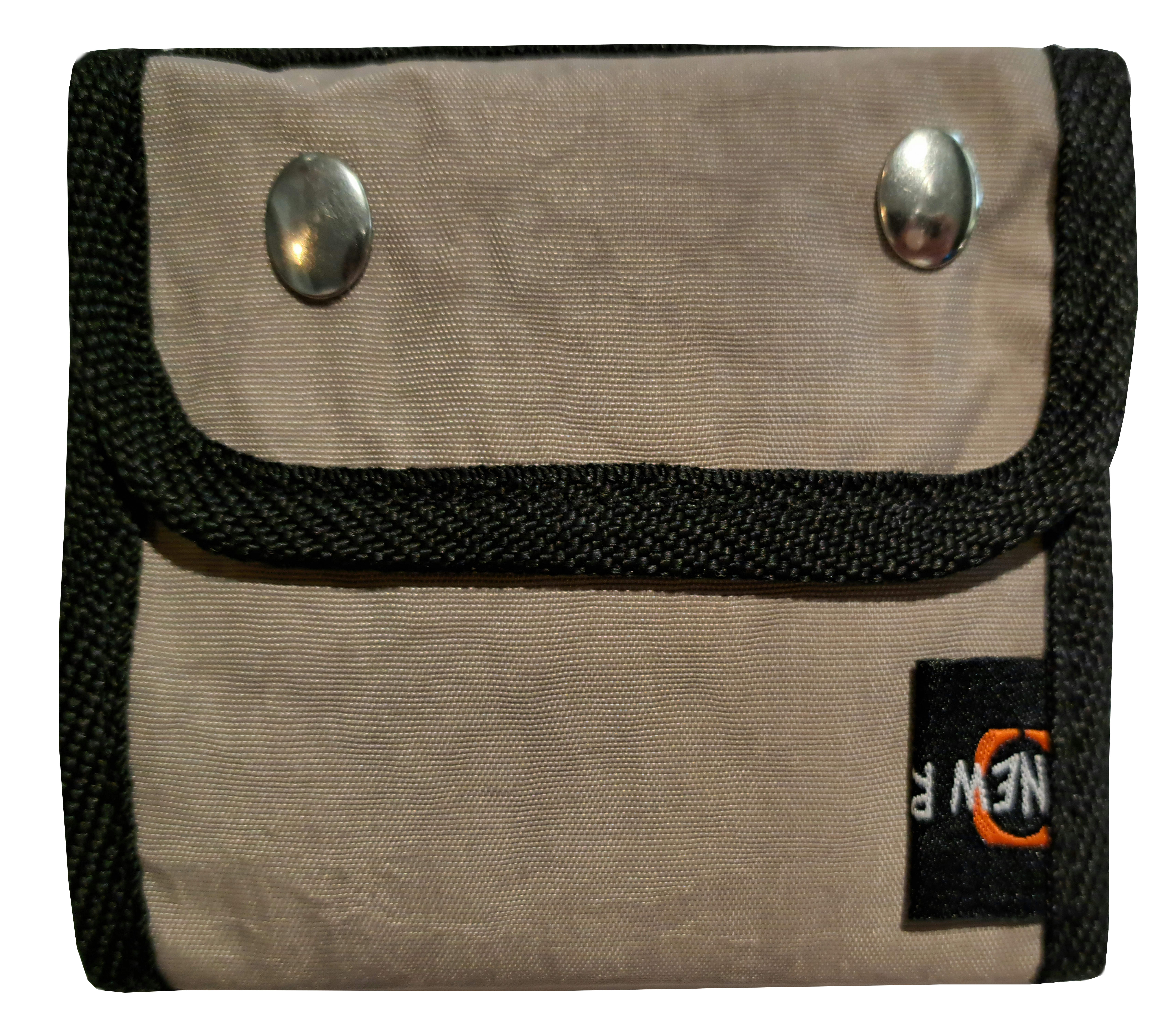 New Rebels 'Crincle' Hammond borst Wallet grau
