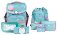 schoolmood 'Lilly' Schulranzen-Set 7-tlg. Timeless Air 980g 23l Meerjungfrau