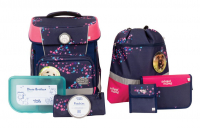 schoolmood 'Leni' Schulranzen-Set 7-tlg. Hero Maxx Air+ 1150g 21l Hund