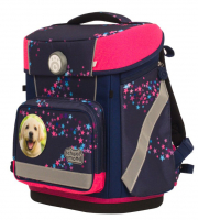 schoolmood 'Leni' Schulranzen-Set 7-tlg. Hero Maxx Air+ 1150g 21l Hund