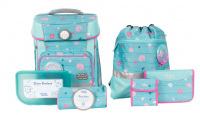 schoolmood 'Lilly' Schulranzen-Set 7-tlg. Hero Maxx Air+ 1150g 21l Meerjungfrau