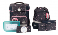 schoolmood 'Ella' Schulranzen-Set 7-tlg. Hero Maxx Air+ 1150g 21l Pony
