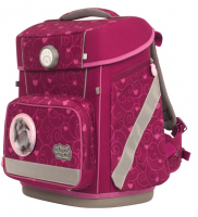 schoolmood 'Hannah' Schulranzen-Set 7-tlg. Hero Maxx Air+ 1150g 21l Hase