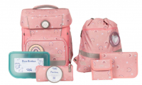 schoolmood 'Nordic Edition' Schulranzen-Set 7-tlg. Hero Maxx Air+ 1150g 21l Rainbow