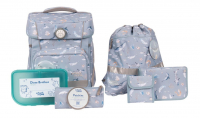 schoolmood 'Nordic Edition' Schulranzen-Set 7-tlg. Hero Maxx Air+ 1150g 21l Aqua