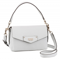 Guess 'ECO Brenton'Flap Shoulder Bag Synthetik white