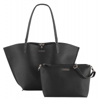 Guess 'Alby Toggle Tote'  Shopper Synthetik coal black