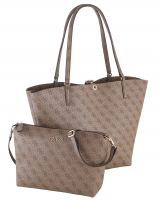 Guess 'Alby Toggle Tote'  Shopper Synthetik latte logo