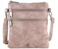 Prato 'LM Joyce' Umhängetasche Vintage PU klein light rose