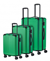 Travelite 'Cruise' 4-Rad Trolley M mit TSA 67cm 3,6kg 65l grün