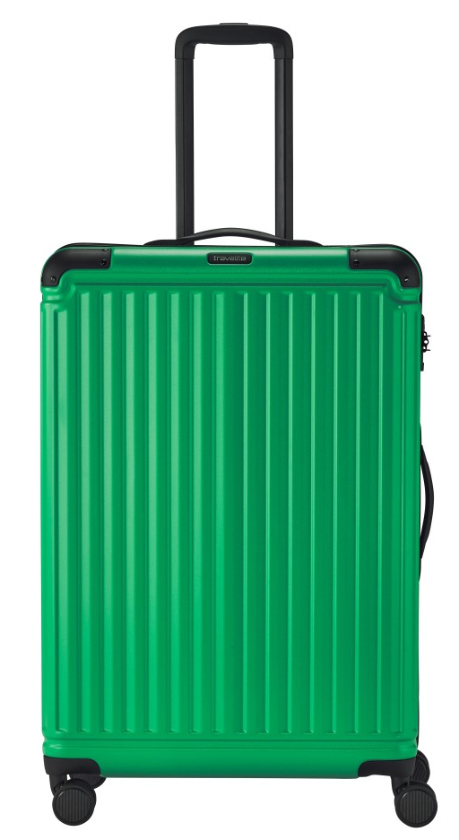Travelite 'Cruise' 4-Rad Trolley L mit TSA 77cm 4,3kg 100l grün