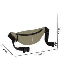New Rebels 'Mart - Brooklyn' Bauchtasche taupe