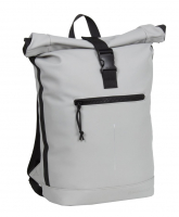 New-Rebels 'Mart' Roll-up Rucksack mit Laptopfach grey