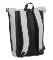 New-Rebels 'Mart' Roll-up Rucksack mit Laptopfach grey