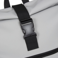 New-Rebels 'Mart' Roll-up Rucksack mit Laptopfach grey