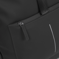 New Rebels 'William - Baltimore' Rucksack mit Laptopfach aufsteckbar 15l black