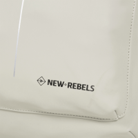 New Rebels 'William - Baltimore' Rucksack mit Laptopfach aufsteckbar 15l beige