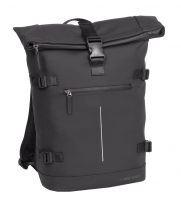 New Rebels 'William - Riverside' Rucksack mit Laptopfach aufsteckbar 17l black