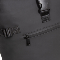 New Rebels 'William - Riverside' Rucksack mit Laptopfach aufsteckbar 17l black