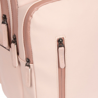 New Rebels 'William - Milwaukee' Rucksack mit Laptopfach aufsteckbar old pink
