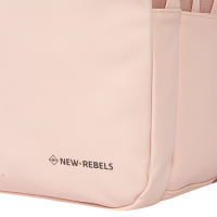 New Rebels 'William - Milwaukee' Rucksack mit Laptopfach aufsteckbar old pink
