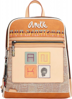 Anekke 'Menire' Damenrucksack beige/bunt