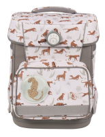 schoolmood 'Nordic Edition' Schulranzen-Set 7-tlg. Hero Maxx Air+ 1150g 21l Leopard
