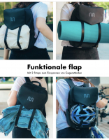 Onemate 'Flap' für Bagpack Mini schwarz