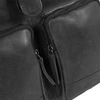 Justified Bags 'Nynke' Rucksack echt Rindleder black