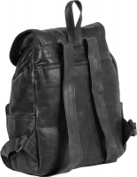Justified Bags 'Nynke' Rucksack echt Rindleder black