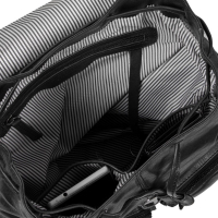 Justified Bags 'Nynke' Rucksack echt Rindleder black